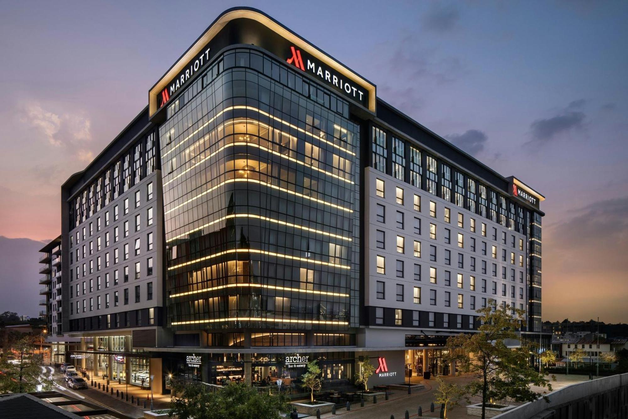 Johannesburg Marriott Hotel Melrose Arch المظهر الخارجي الصورة